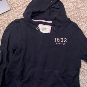 Soft navy abercrombie hoodie